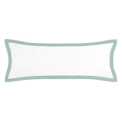 The Linden Seafoam Green Extra Long Lumbar Throw Pillow