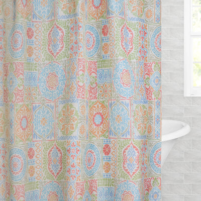 The Seville Tile Shower Curtain