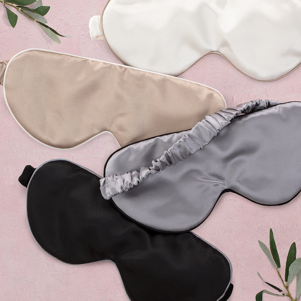 The Silk Sleep Mask-Pearl