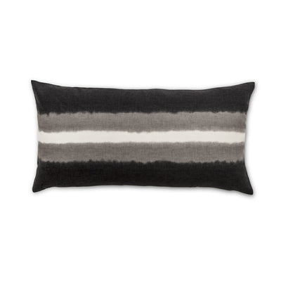 Smoke Striped Throw Pillow