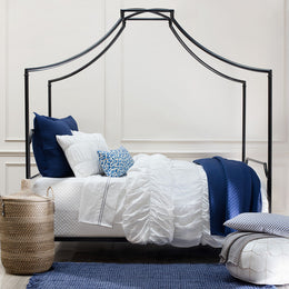 The Cloud Navy Blue Quilt & Sham