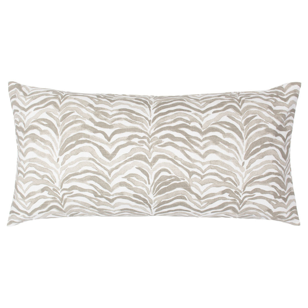 Bedroom inspiration and bedding decor | Taupe Waves Throw Pillow Duvet Cover | Crane and Canopy
