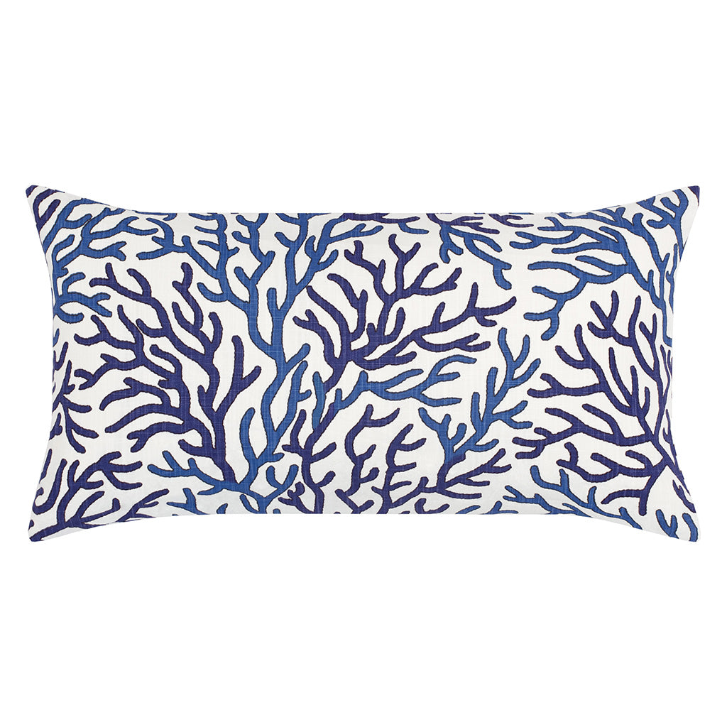 Bedroom inspiration and bedding decor | The Capri Blue and Navy Reef Throw Pillow Duvet Cover | Crane and Canopy