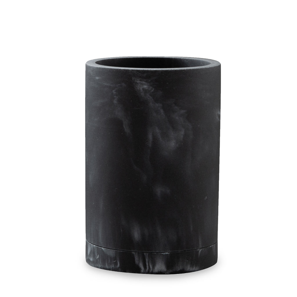 Bedroom inspiration and bedding decor | The Classic Black Marble Bath Accessories - Toothbrush Holder Duvet Cover | Crane and Canopy