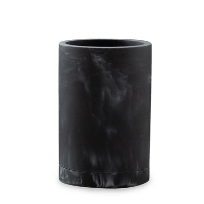 The Classic Black Marble Bath Accessories - Toothbrush Holder
