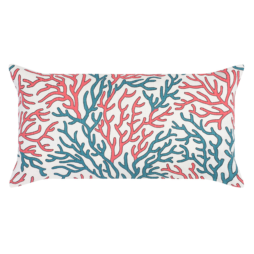 Bedroom inspiration and bedding decor | The Coral and Teal Reef Throw Pillow Duvet Cover | Crane and Canopy