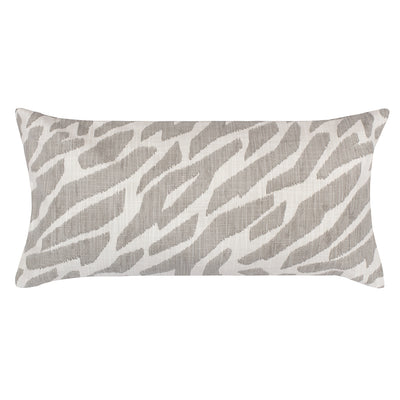The Grey Zebra Throw Pillow
