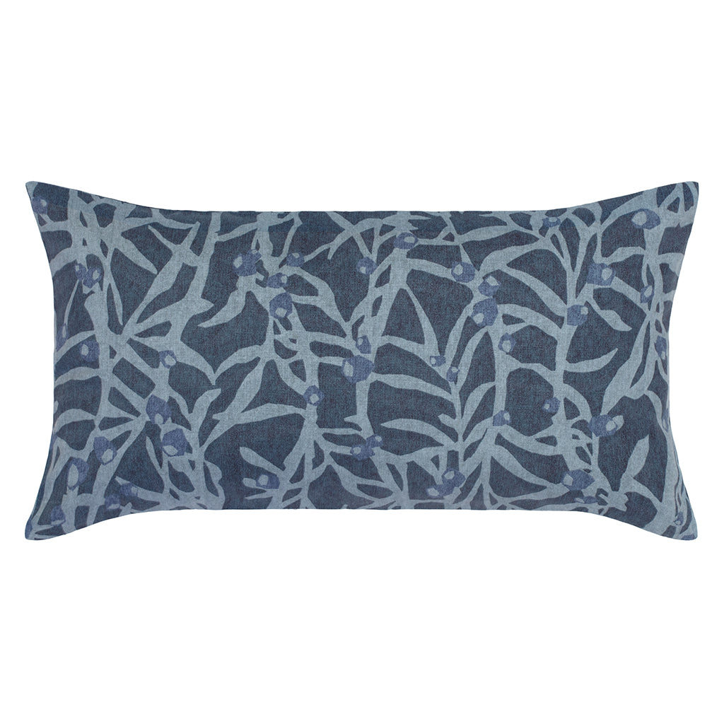 Bedroom inspiration and bedding decor | The Navy Berries Throw Pillow Duvet Cover | Crane and Canopy