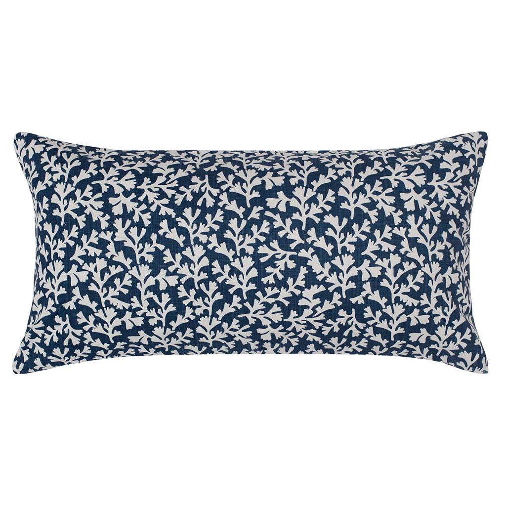 Bedroom inspiration and bedding decor | The Navy Ocean Reef Throw Pillow Duvet Cover | Crane and Canopy