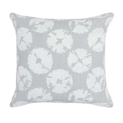 The Grey Sand Dollar Square Throw Pillow