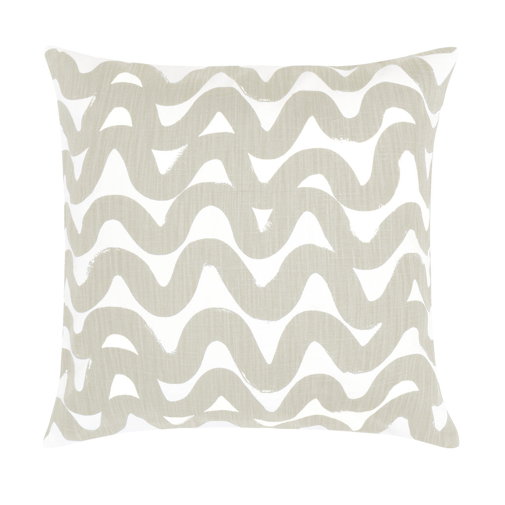 Bedroom inspiration and bedding decor | The Sand Modern Waves Square Throw Pillow Duvet Cover | Crane and Canopy