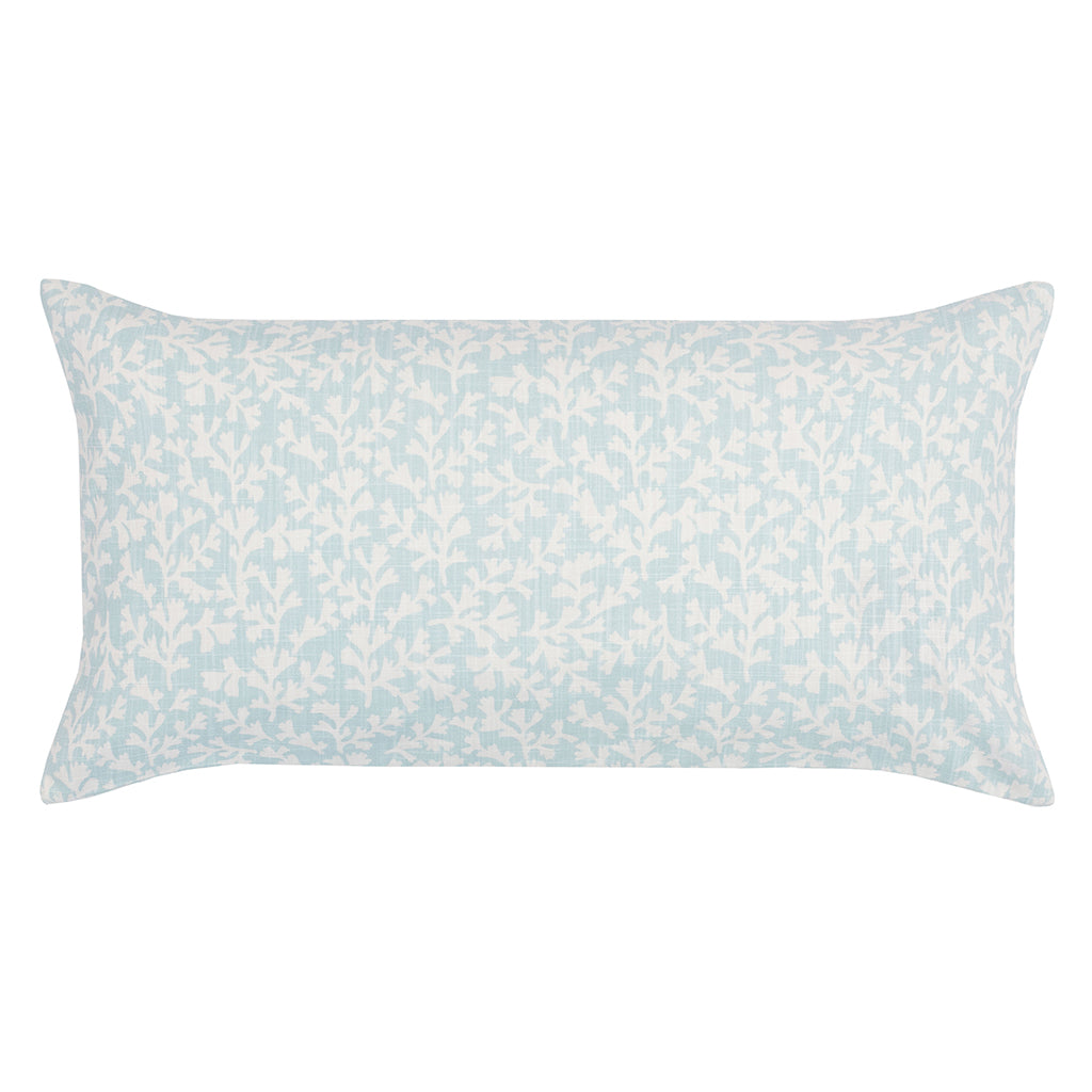 Bedroom inspiration and bedding decor | The Seafoam Ocean Reef Throw Pillow Duvet Cover | Crane and Canopy