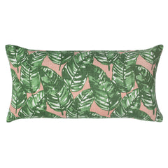 The Tropics Palm Leaf Throw Pillow | Crane & Canopy