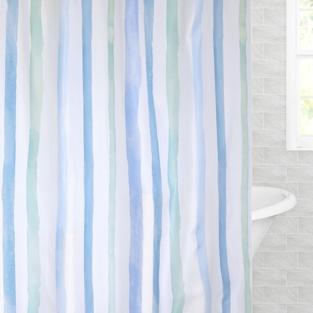 Watercolor shower curtain cheap