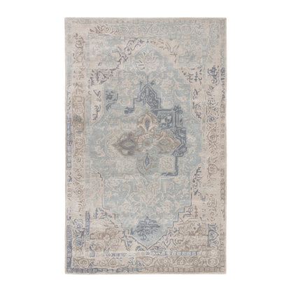 The Amal Medallion Tufted Wool Rug