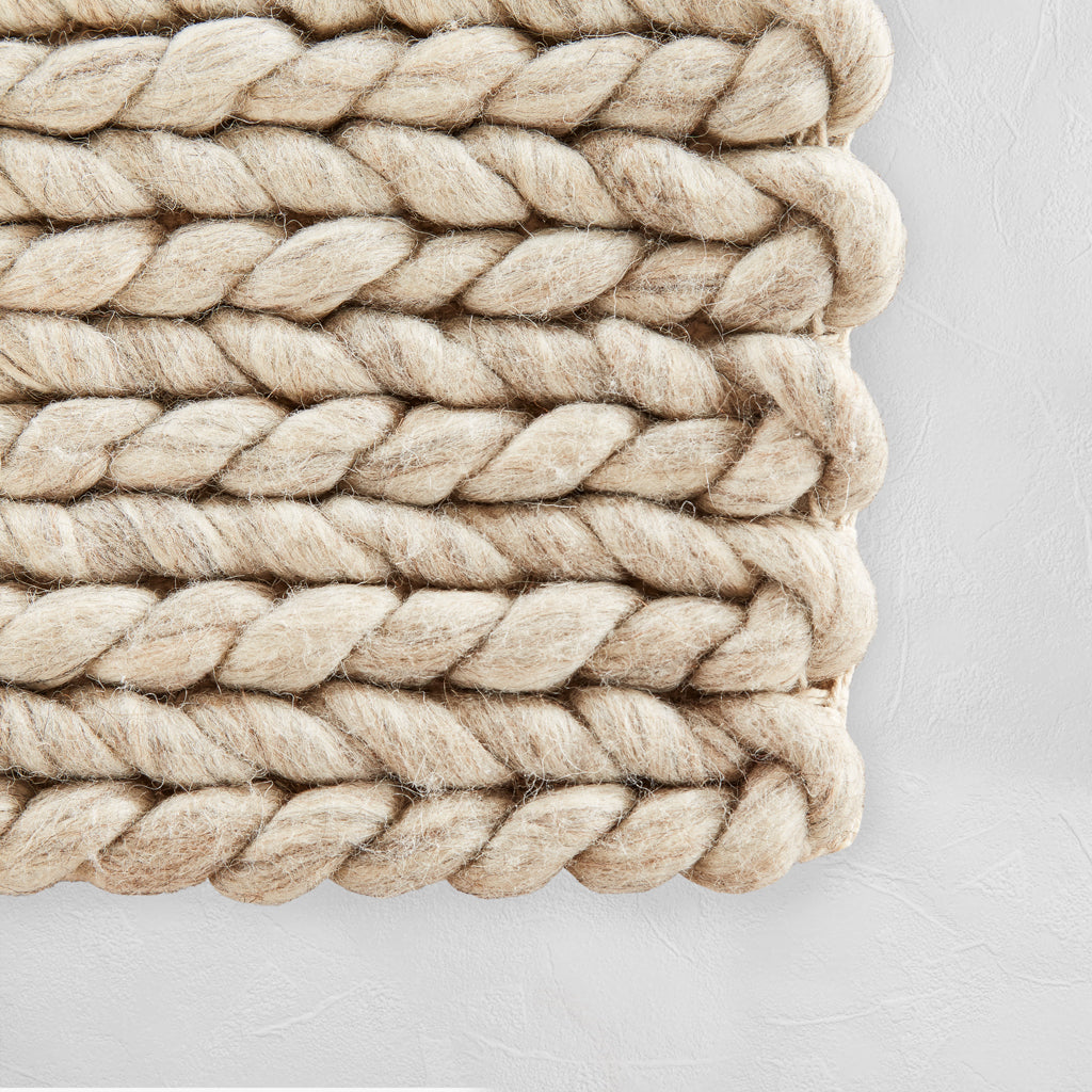 Very Chunky Rug The Chunky Braided Hand-Woven Rug – Crane & Canopy