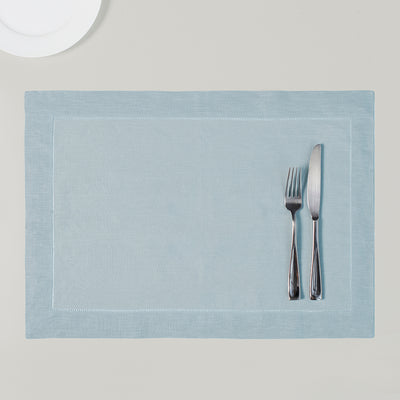 The Classic Hemstitch Linen Placemat (Set of 4)