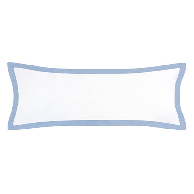 The Linden Cornflower Blue Extra Long Lumbar Throw Pillow