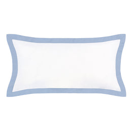 The Linden Cornflower Blue Throw Pillow