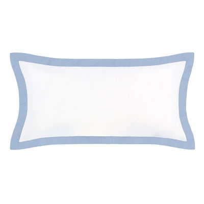 The Linden Cornflower Blue Throw Pillow