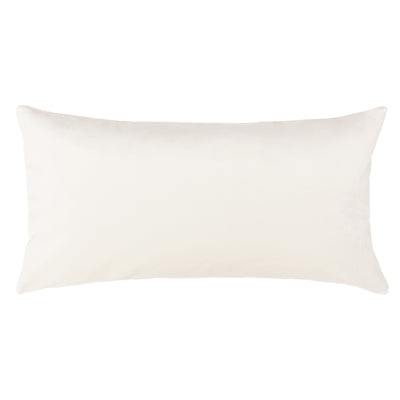 Cream Velvet Throw Pillow