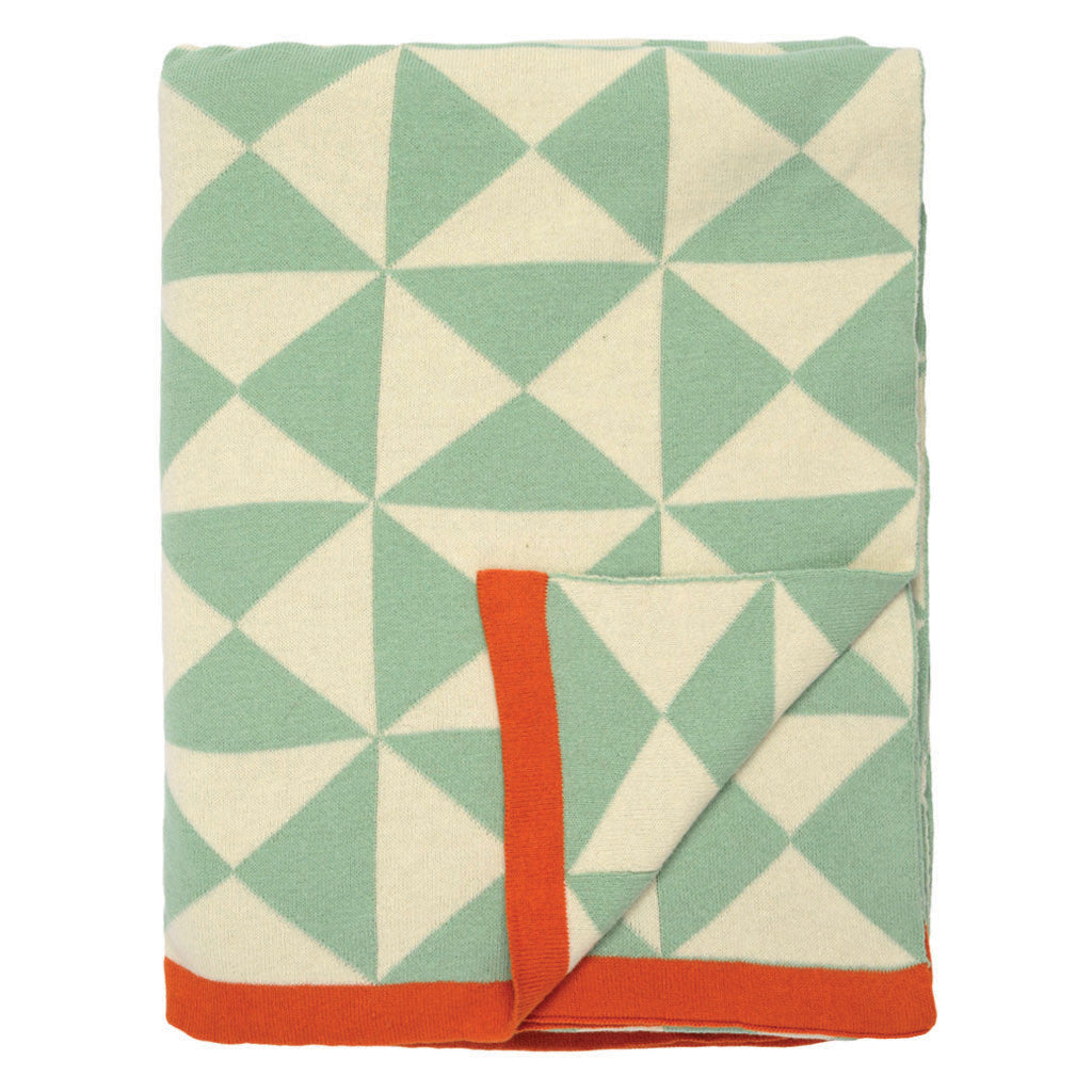Sea green blanket deals