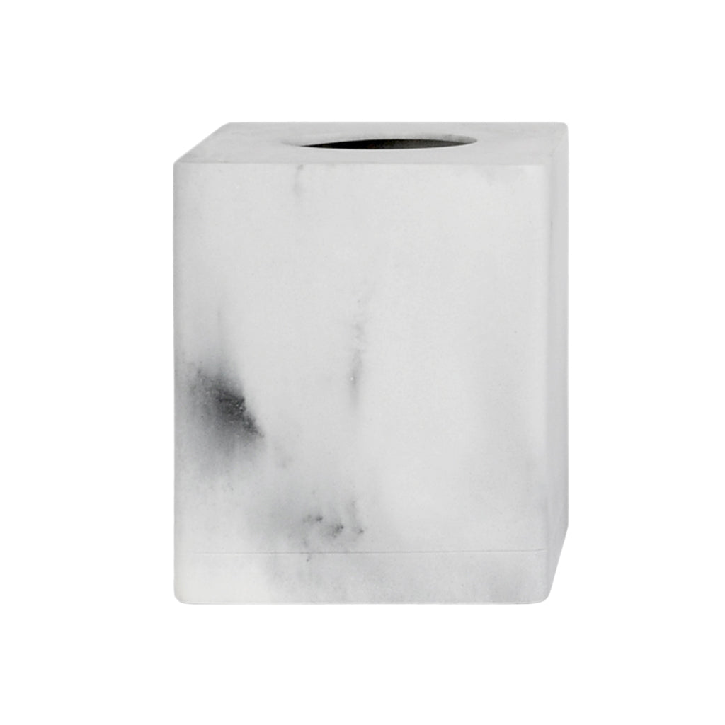 Bedroom inspiration and bedding decor | Classic Grey Marble Bath Accessories, Tissue Box Cover Duvet Cover | Crane and Canopy