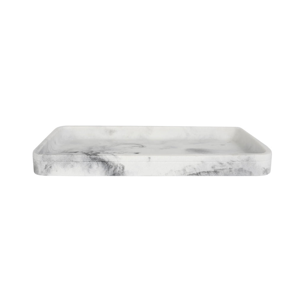 Bedroom inspiration and bedding decor | Classic Grey Marble Bath Accessories, Tray Duvet Cover | Crane and Canopy