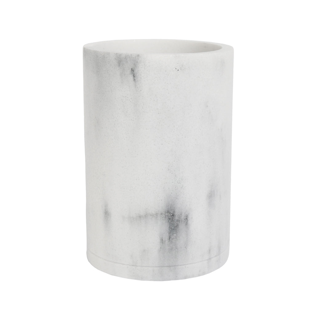 Bedroom inspiration and bedding decor | Classic Grey Marble Bath Accessories, Toothbrush Holder Duvet Cover | Crane and Canopy