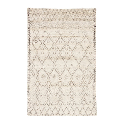 The Moroccan Bungalow Hand Knotted Wool Rug