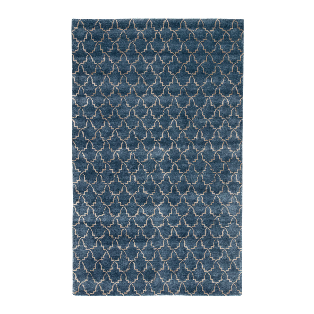 Bedroom inspiration and bedding decor | The Moroccan Tulip Tufted Wool Rug Duvet Cover | Crane and Canopy