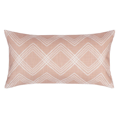 Pink Art Deco Throw Pillow