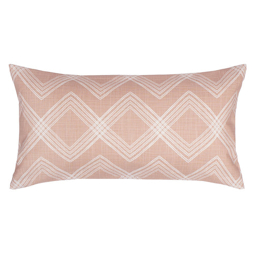 Pink Art Deco Throw Pillow