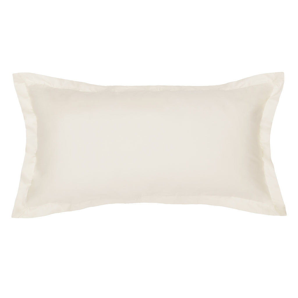 Peninsula Cream Throw Pillow