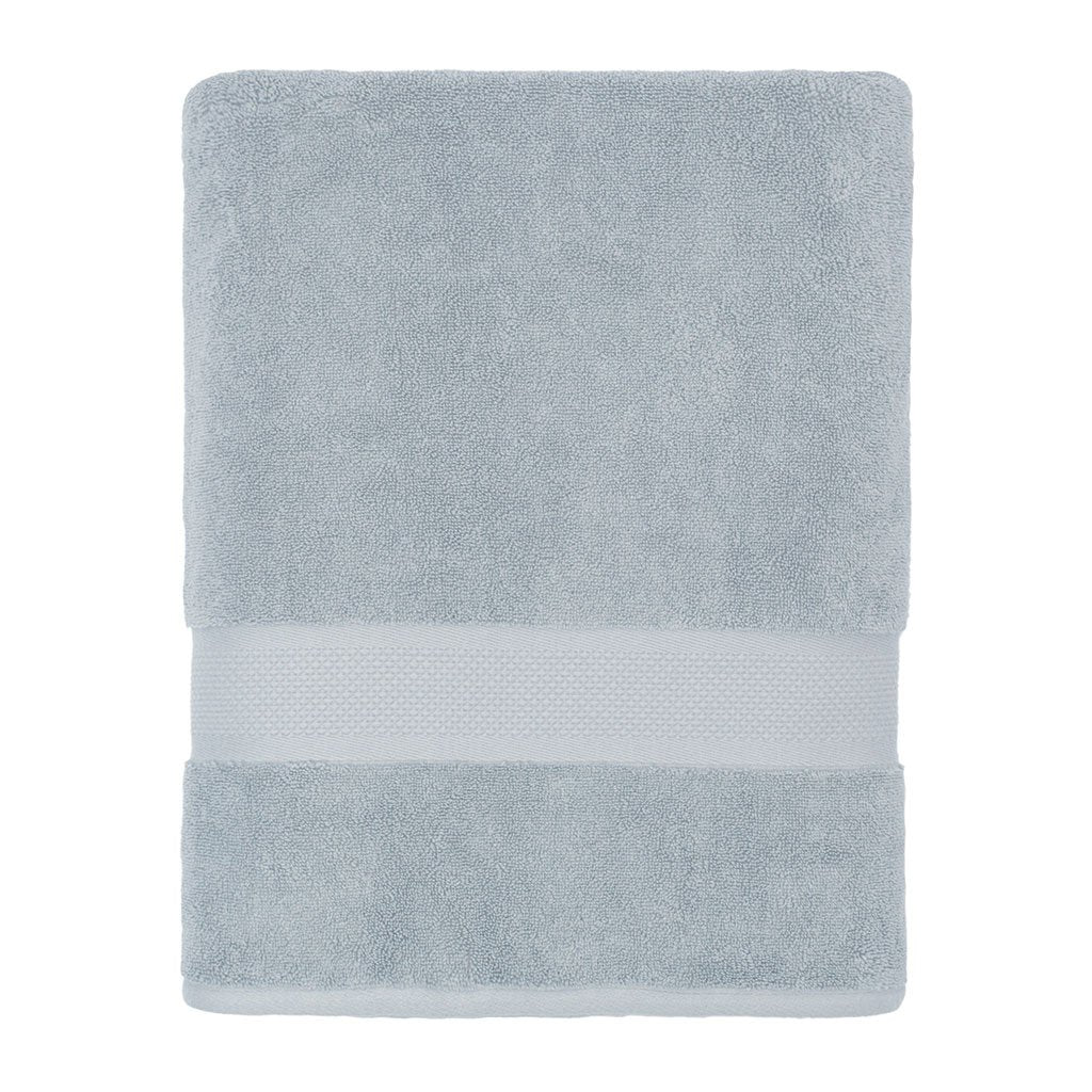 Bedroom inspiration and bedding decor | Classic Blue Bath Sheet Two Packs | Crane and Canopy