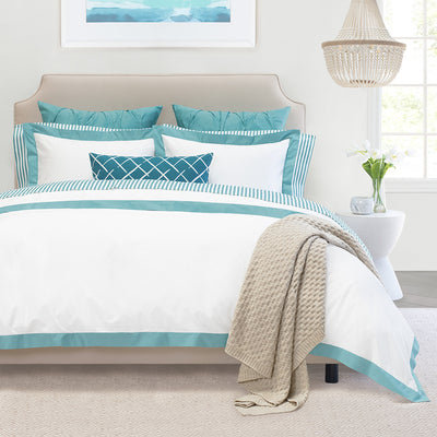 Turquoise deals euro shams