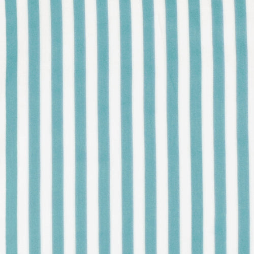 Turquoise Striped Fitted Sheet