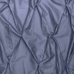 Slate Blue Valencia Pintuck Duvet Cover