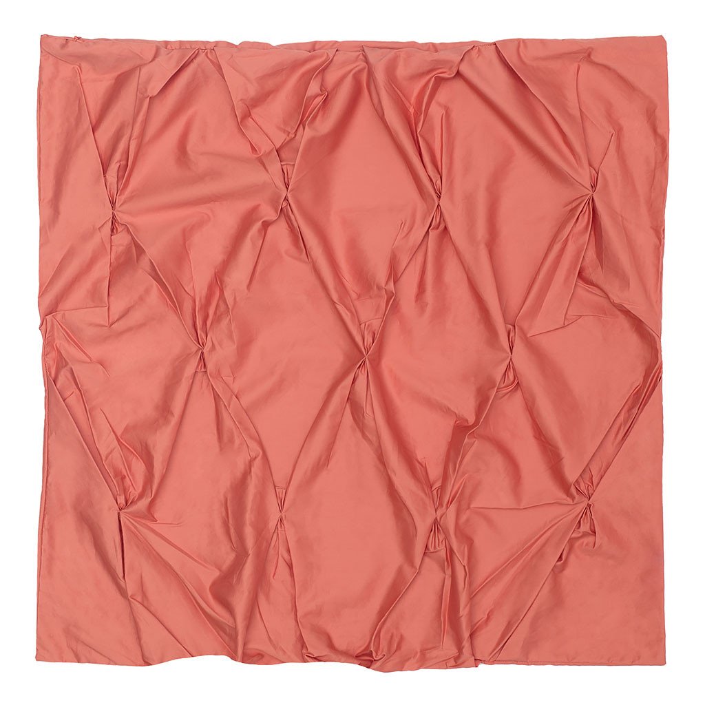 Coral Valencia Pintuck Euro Sham