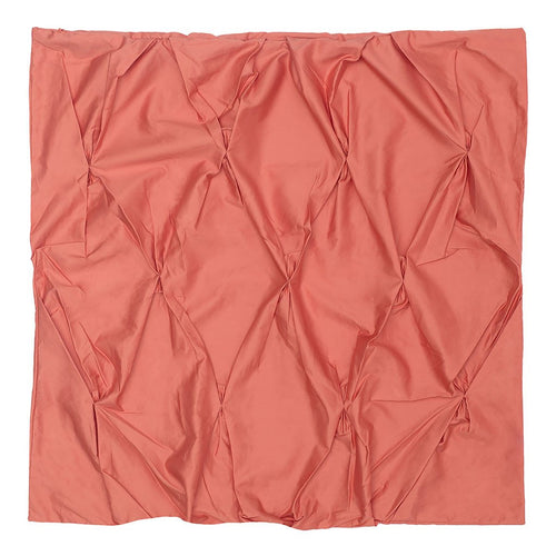 Coral Valencia Pintuck Euro Sham