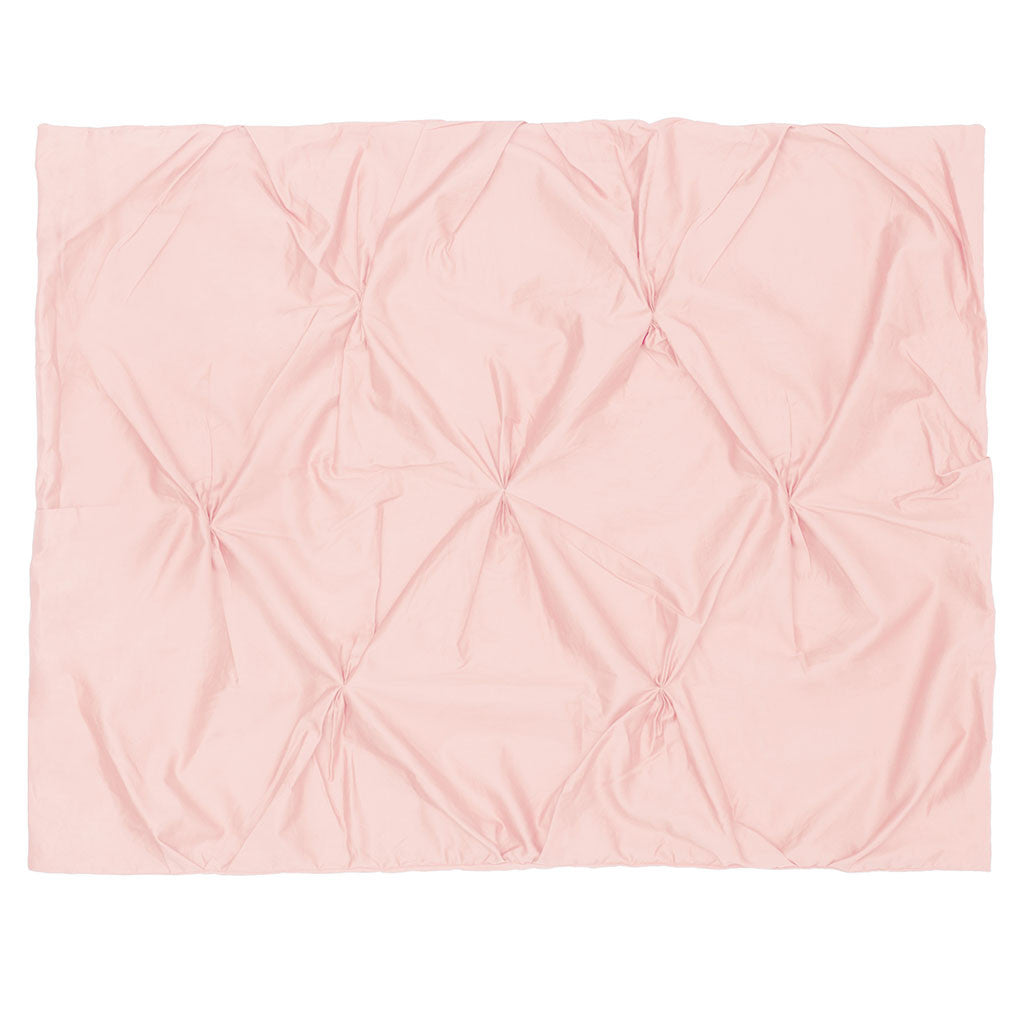 Pink Valencia Pintuck Sham Pair
