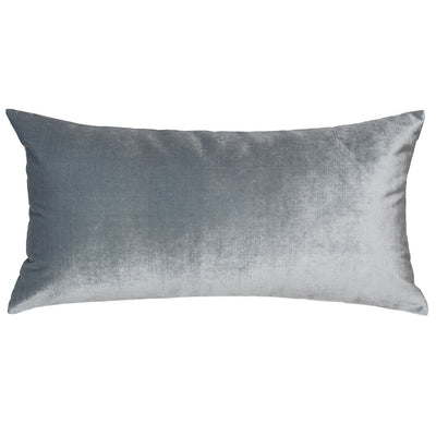 Mist Velvet Throw Pillow