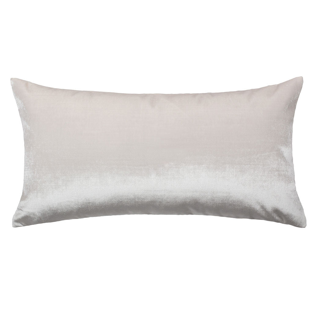 Bedroom inspiration and bedding decor | Pearl White Velvet Throw Pillow Duvet Cover | Crane and Canopy