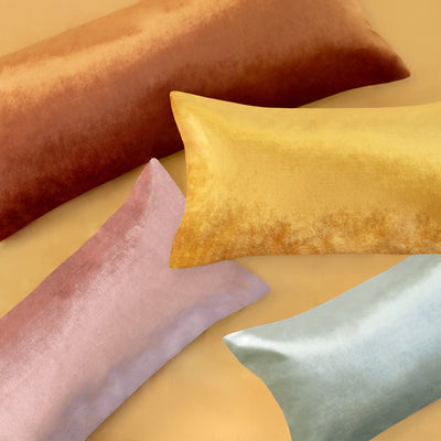 Ochre 2025 velvet throw
