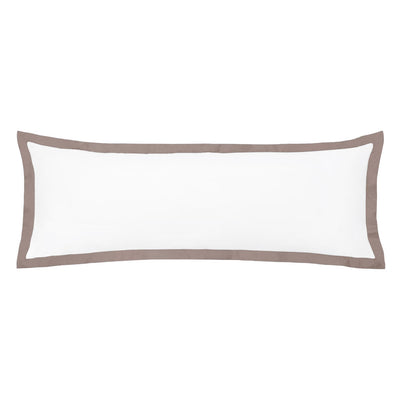 The Linden Hazelnut Extra Long Lumbar Throw Pillow