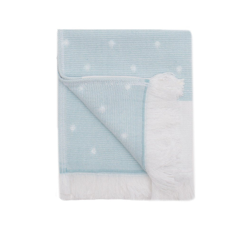 Bedroom inspiration and bedding decor | Blue Dot Fouta Washcloth Duvet Cover | Crane and Canopy