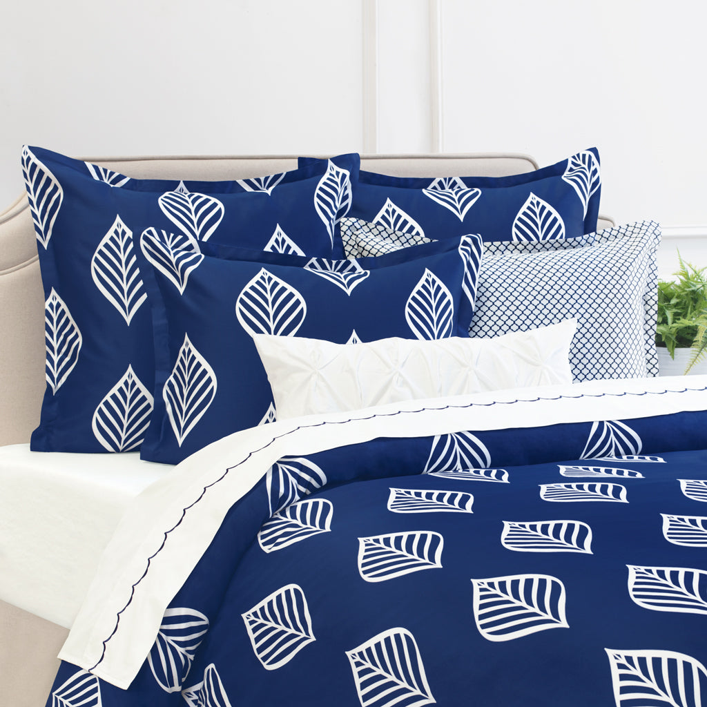 Bedroom inspiration and bedding decor | The Waverly Blue Duvet Cover | Crane and Canopy