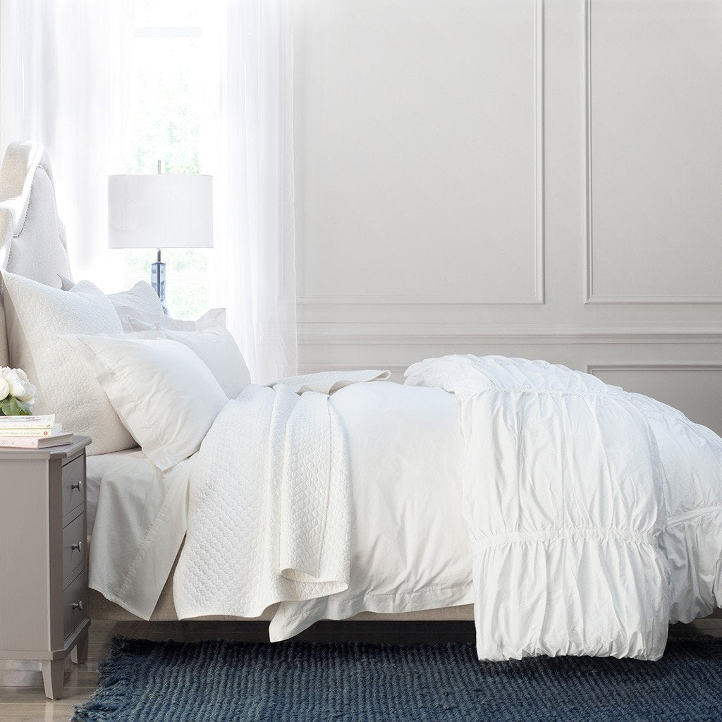 Soft White Cloud Quilt