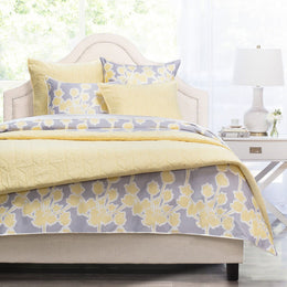 Yellow Chevron Quilt