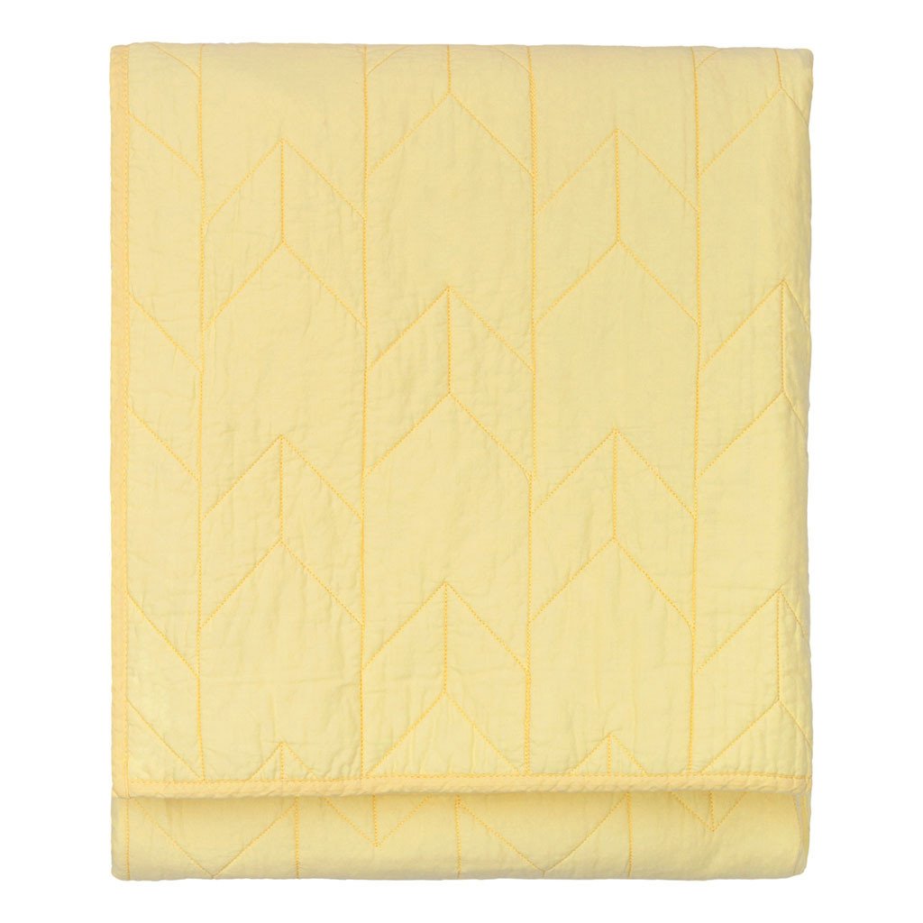 Yellow Chevron Quilt
